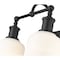 Z-Lite Bryant 2 Light Vanity, Matte Black & Matte Opal 733-2V-MB - alternate 5